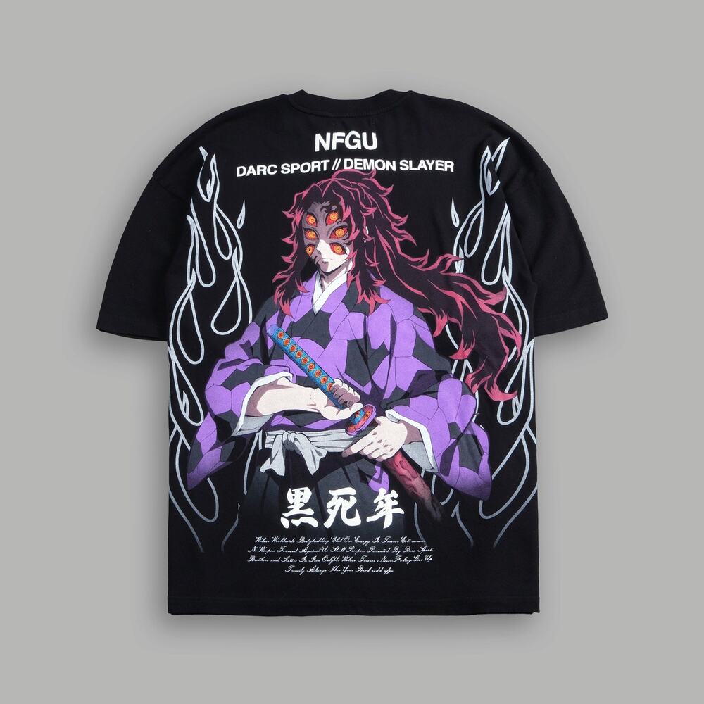 Demon Slayer x Kokushibo x Darc Sport Sold Out Shirt Large